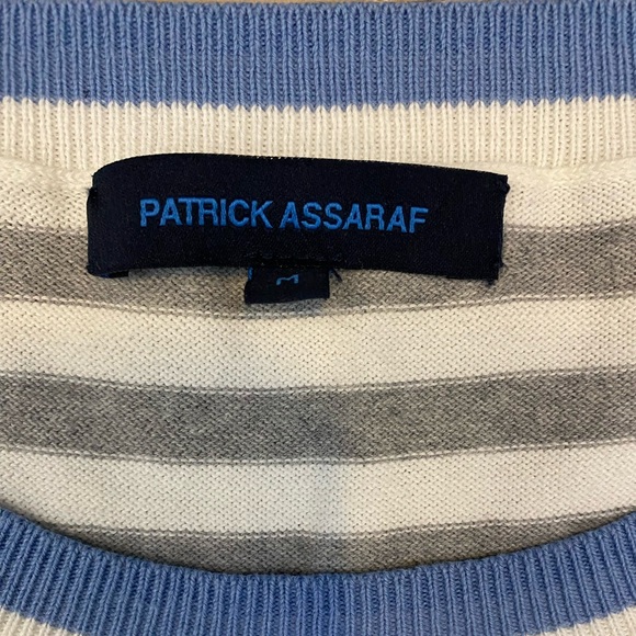 100% cotton NWOT Patrick Assaraf men’s sweater size M - Picture 8 of 8